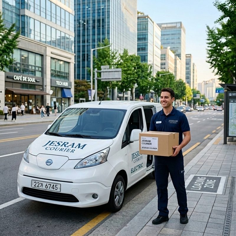 Jesram Courier Services — website built by MapSorix